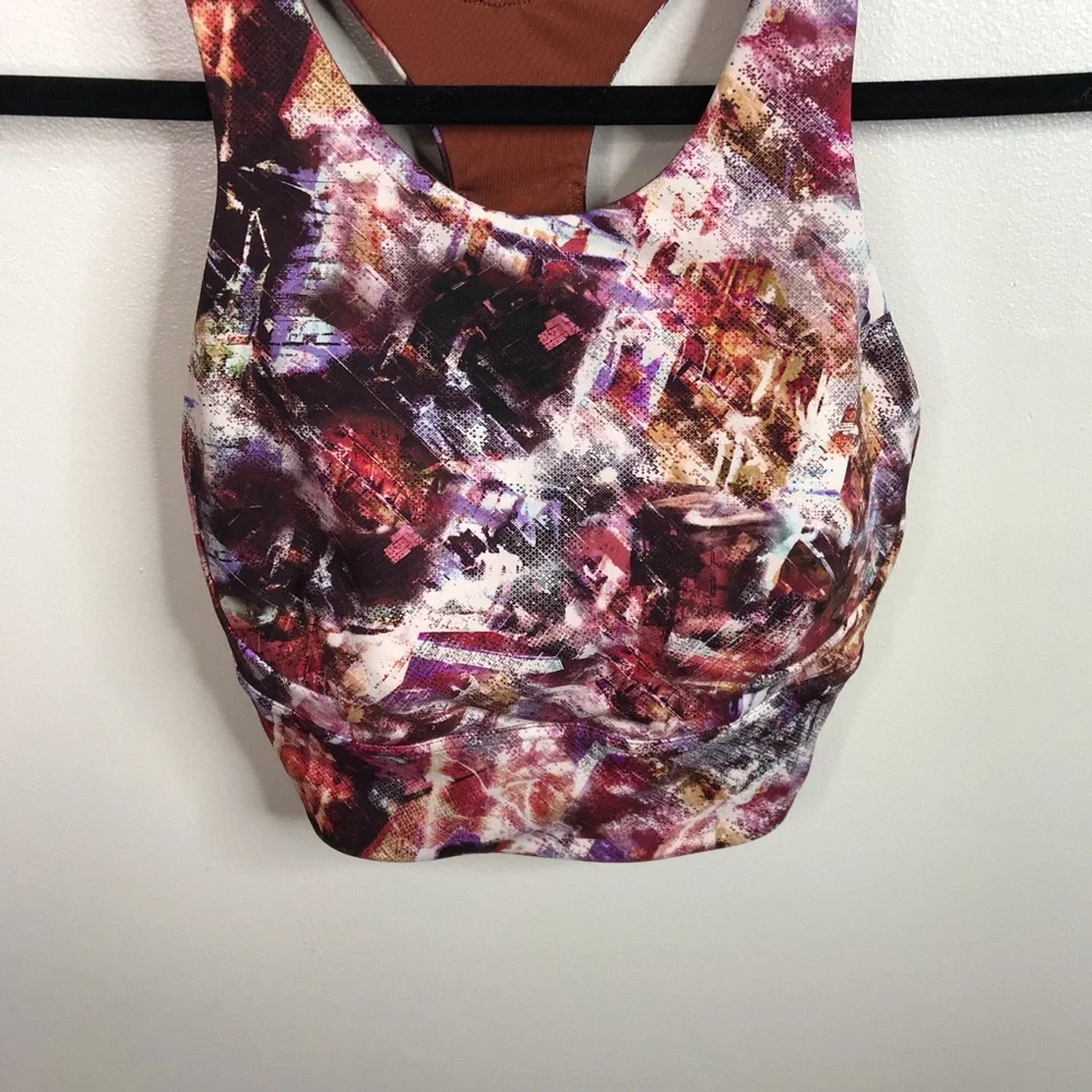 Lululemon Wunder Train Long Line Bra Sz 6